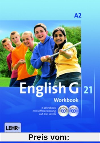 English G 21 - Ausgabe A: Band 2: 6. Schuljahr - Workbook mit CD-ROM (e-Workbook) und CD